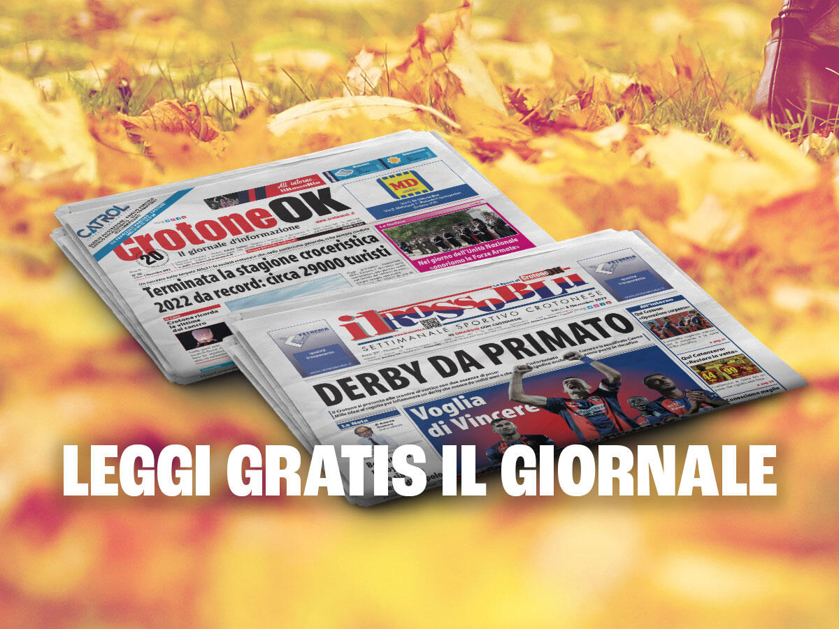 CLICCA QUI E LEGGI SUBITO CROTONEOK - 