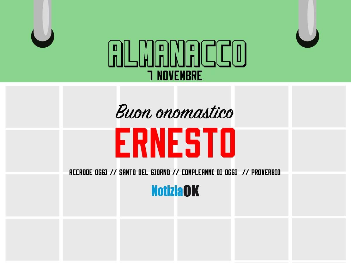 Almanacco | Lunedì 7 novembre: Santo e Proverbio del giorno, accadde oggi e compleanni - 