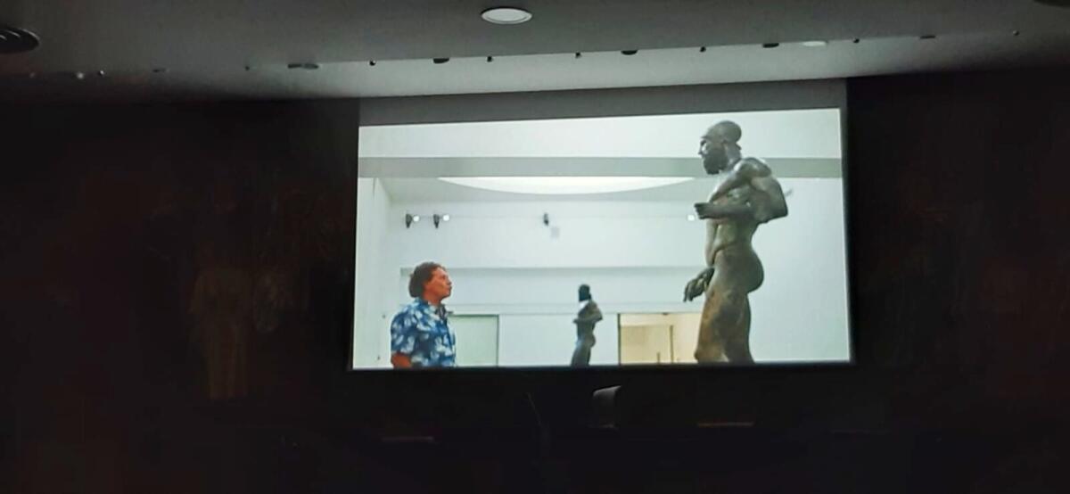 Presentato in anteprima il docufilm "Bronzi di Riace - Il tesoro ritrovato" - 
