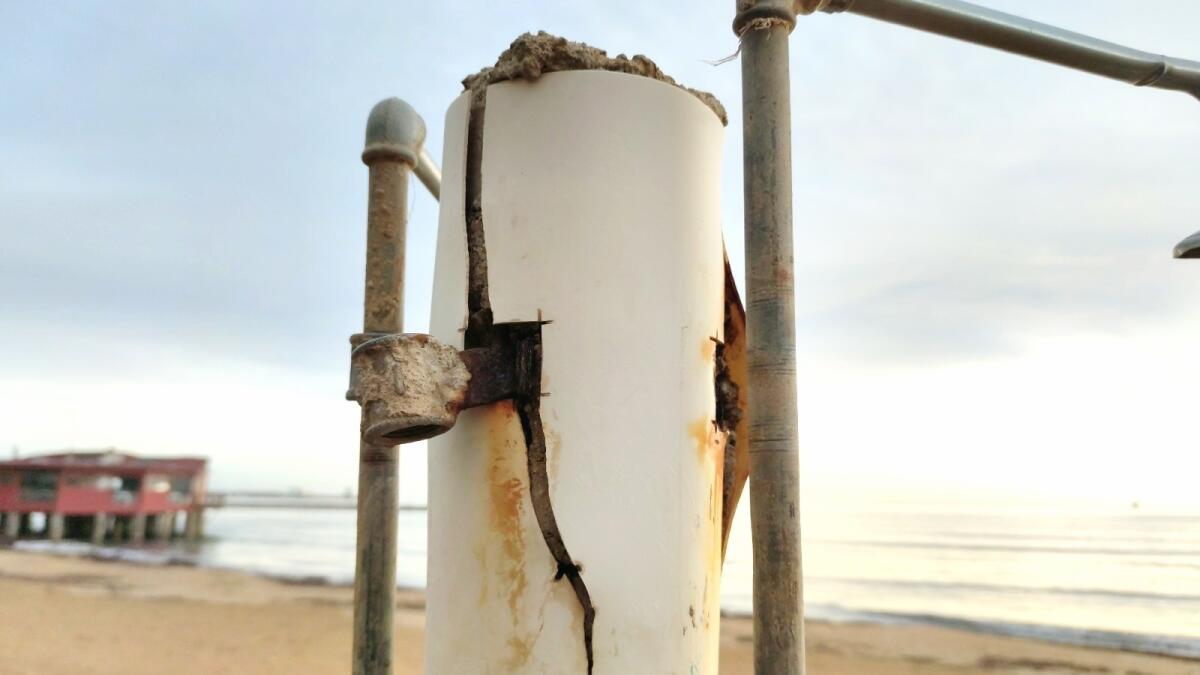Crotone, una "doccia fredda" lungo lungomare cittadino - 