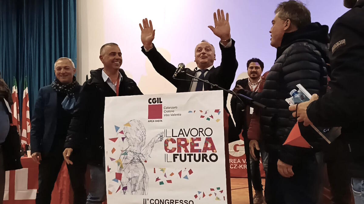 Cgil Area Vasta Catanzaro-Crotone-Vibo: Scalese rieletto segretario generale - 