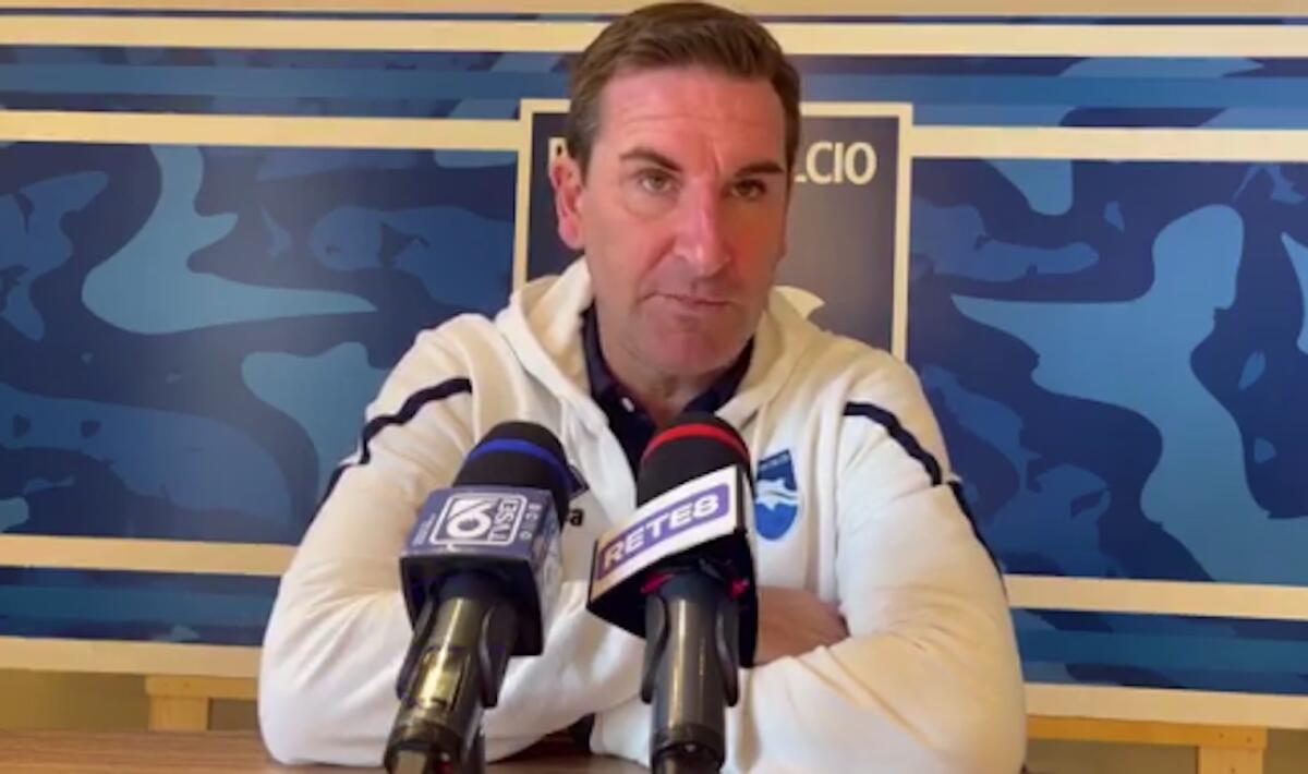 #CrotonePescara | Mister Colombo: "Squadra al completo, vogliamo accorciare la classifica" - 