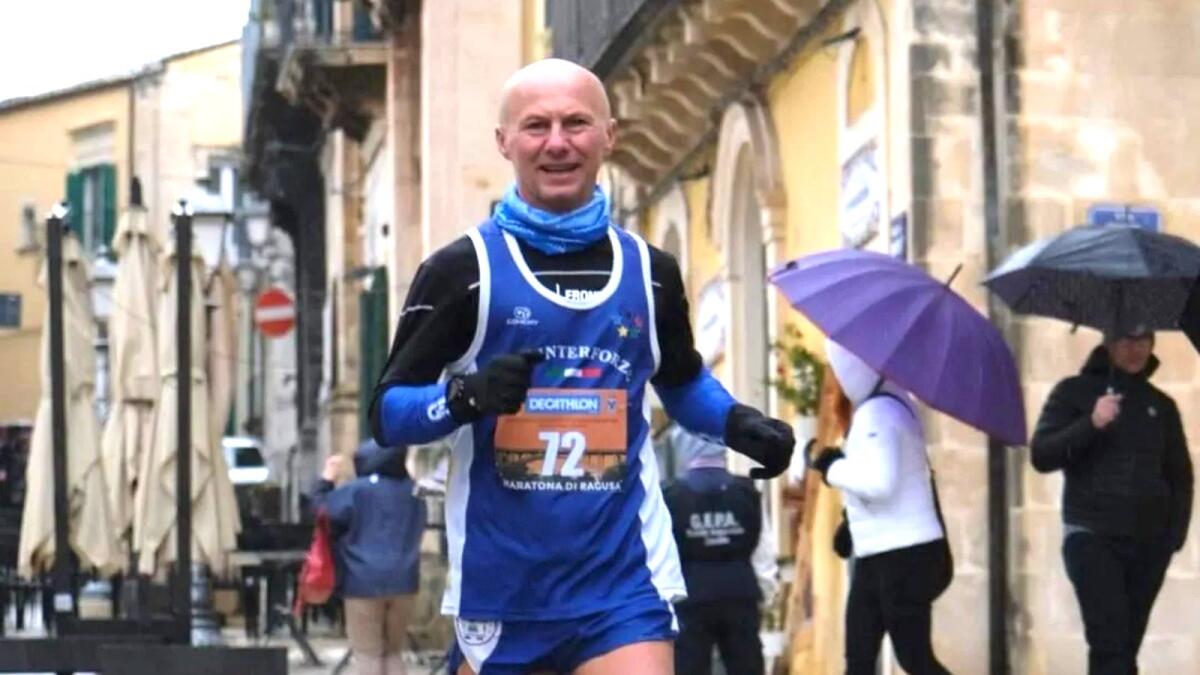 Antonio Carvelli presente alla Maratona di Ragusa - 