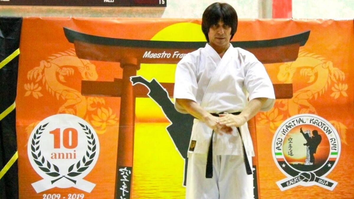 Al Maestro Francesco Bellino della Martial Kroton Ryu il grado di Cintura Nera 6° Dan - 