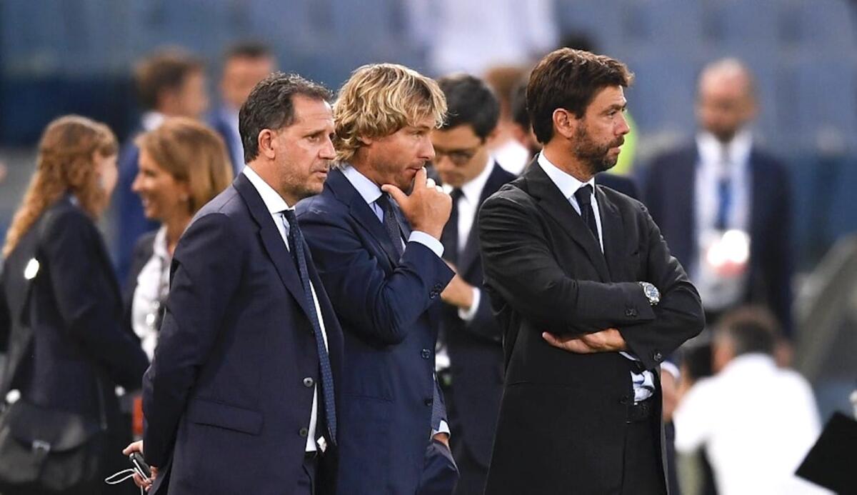 Processo plusvalenze, le motivazioni del -15 alla Juventus - Agnelli Paratici Nedved (Juventus)
Fonte: Agenzia Dire