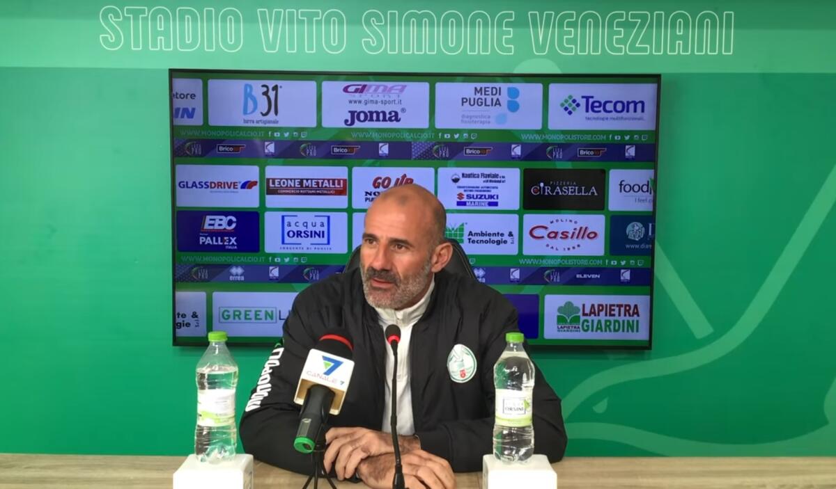 #MonopoliCrotone | Mister Pancaro: "Crotone squadra forte, la gara è stata preparata al meglio" - Fonte: Monopoli calcio - sito