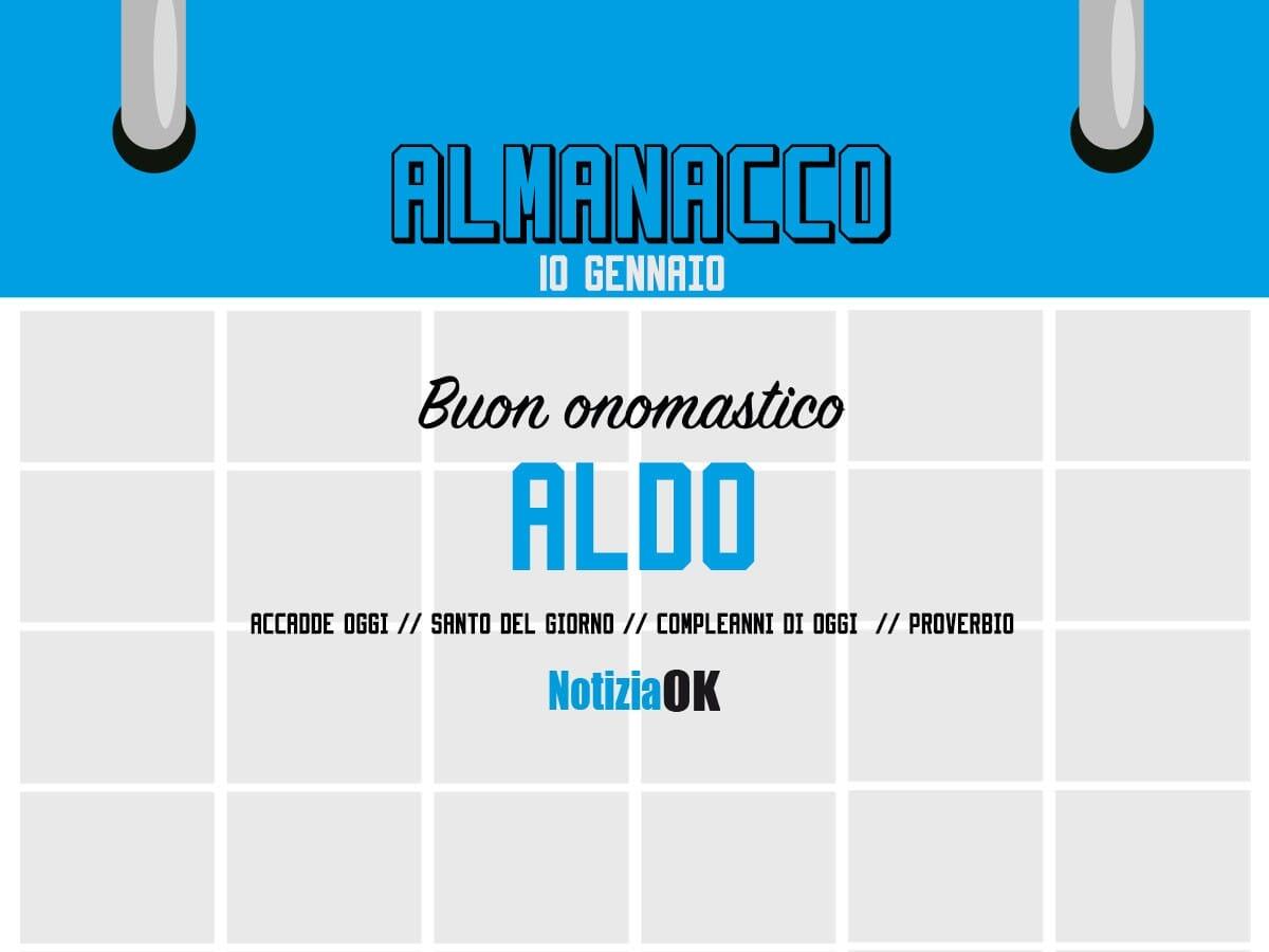 Almanacco | Martedì 10 gennaio, Sant'Aldo: accadde oggi, compleanni e proverbio del giorno - 