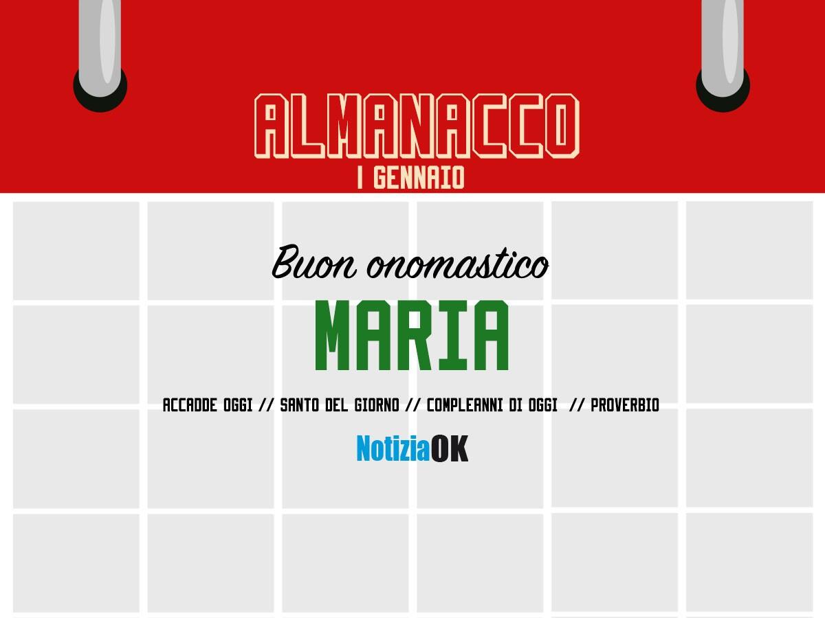Almanacco | Domenica 1 gennaio, Capodanno: accadde oggi, compleanni e proverbio del giorno - 