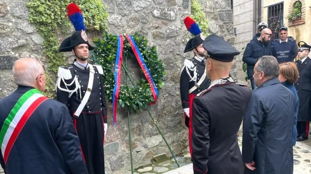 63° anniversario della morte del Carabiniere Scelto Pasquale Camarda -