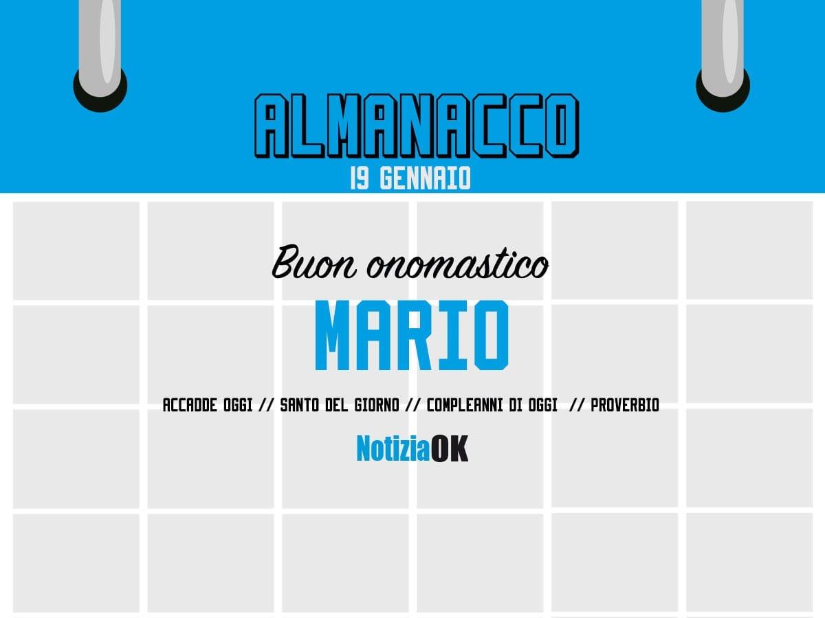 Almanacco | Giovedì 19 gennaio, San Mario: accadde oggi, compleanni e proverbio del giorno - 