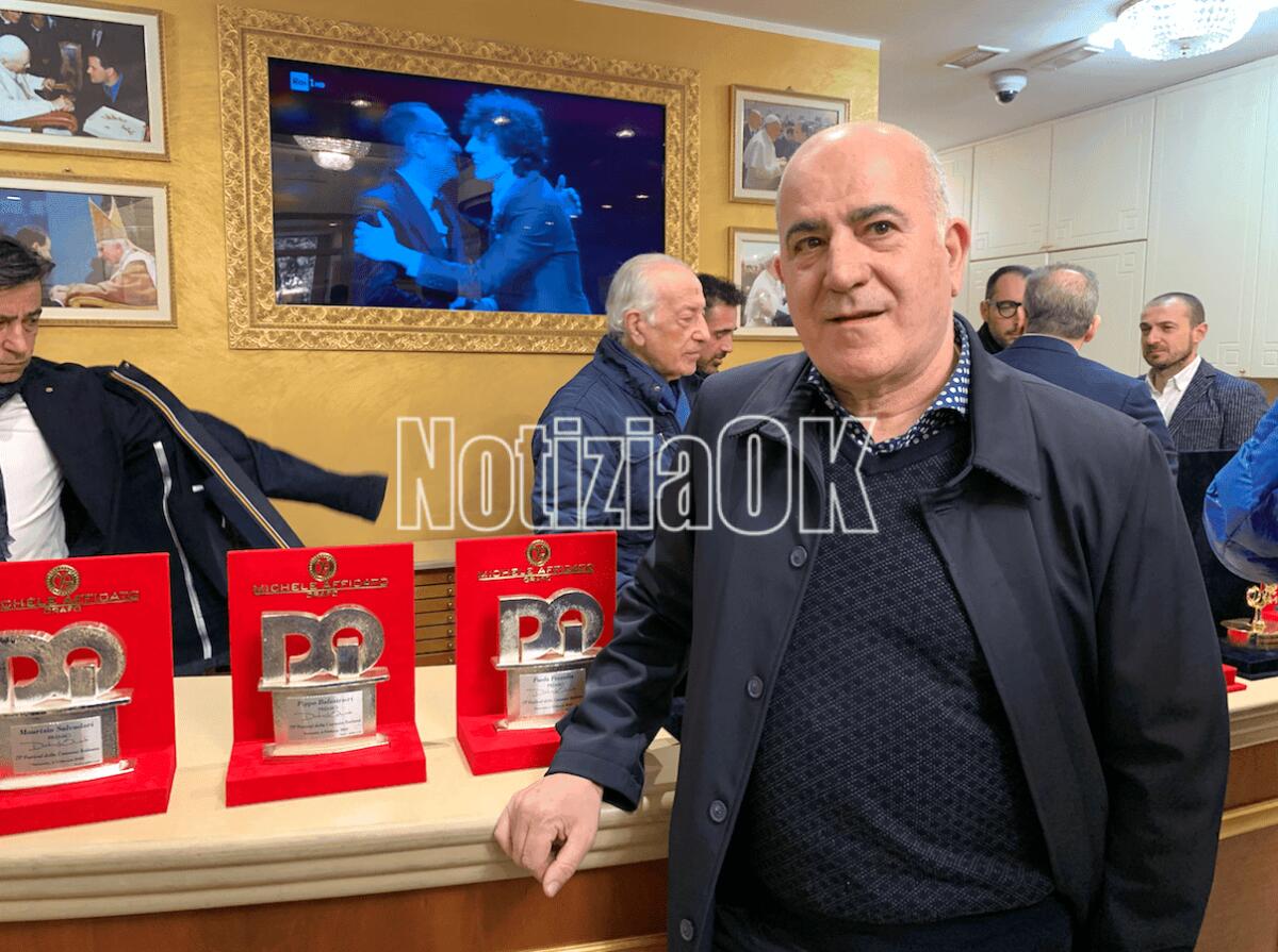 #Sanremo2023 - Lo chef Ercole porta sul tavolo di Casa Sanremo " i Maccarru'n" - Lo chef Ercole Villirillo