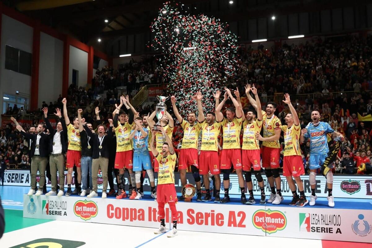 Apoteosi Tonno Callipo che si aggiudica la sua quarta Del Monte® Coppa Italia A2 maschile - 