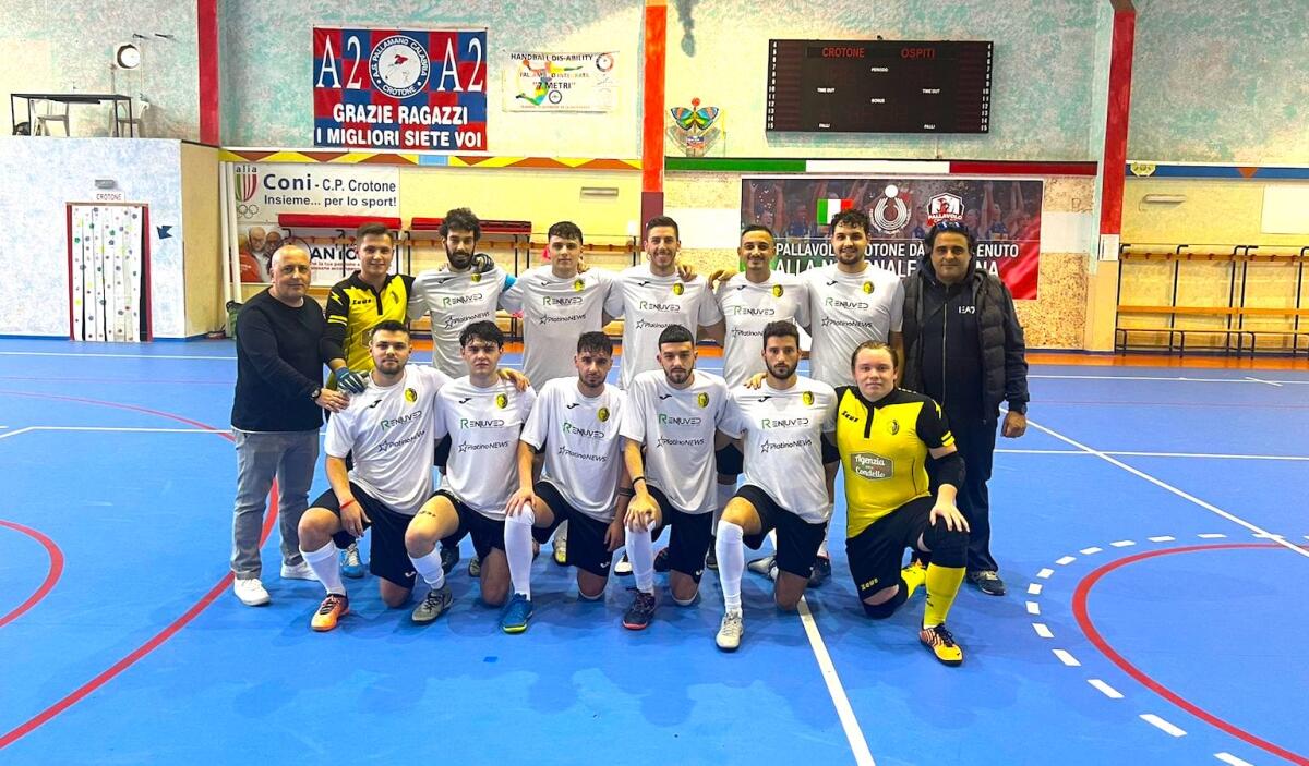 Calcio a 5,  la capolista batte una Futsal Kroton d'alta classifica - 