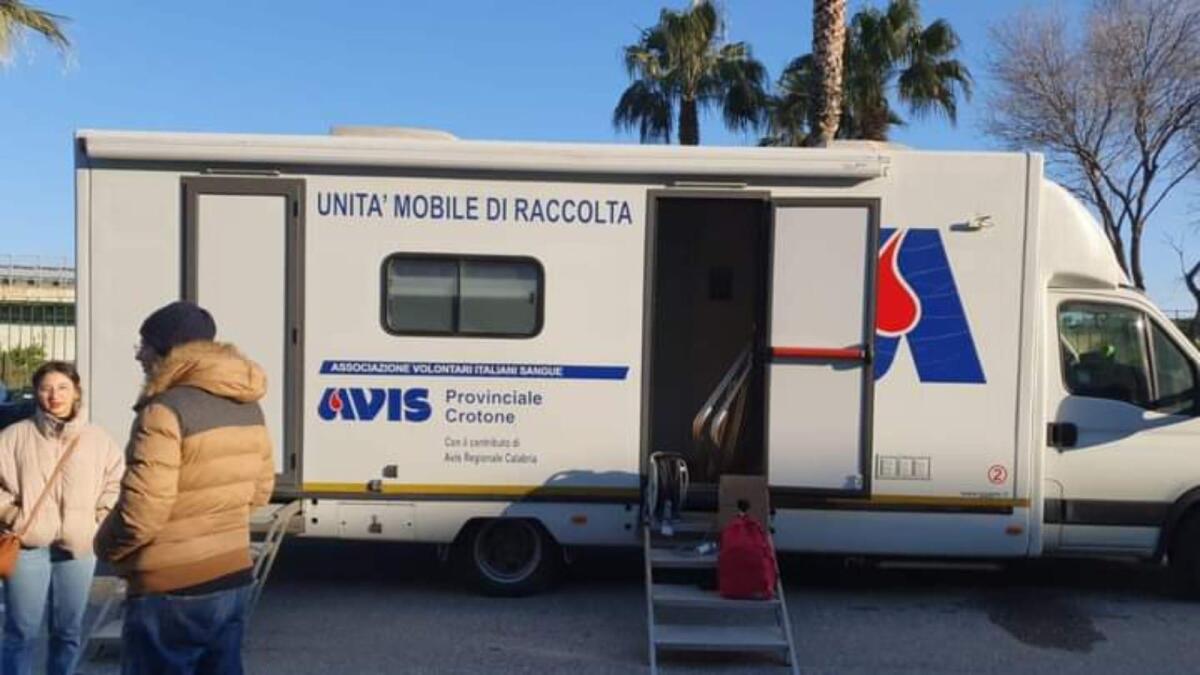 Crotone, raccolta sangue nel quartiere Fondo Gesù: ottenute 14 sacche - 
