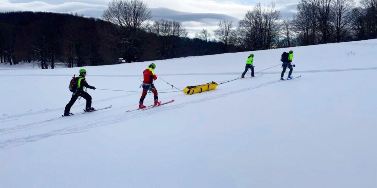 Concluso il modulo neve del corso di formazione per operatori di Soccorso Alpino - 
