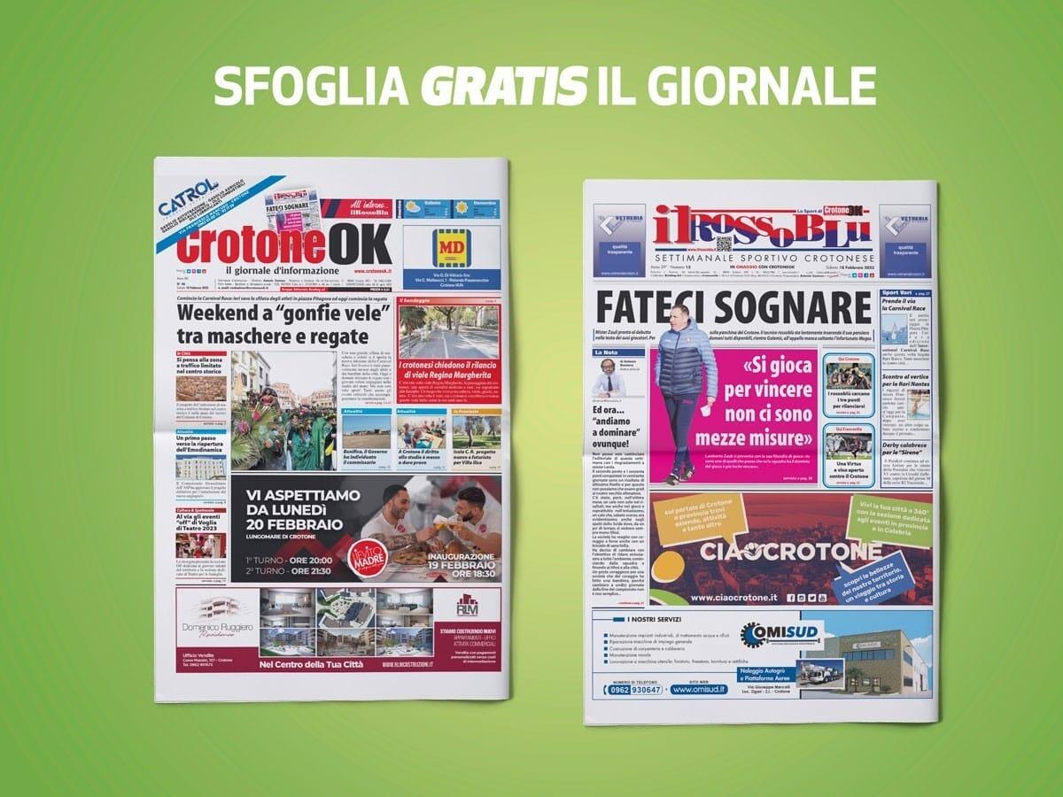 CLICCA QUI E LEGGI SUBITO CROTONEOK - 