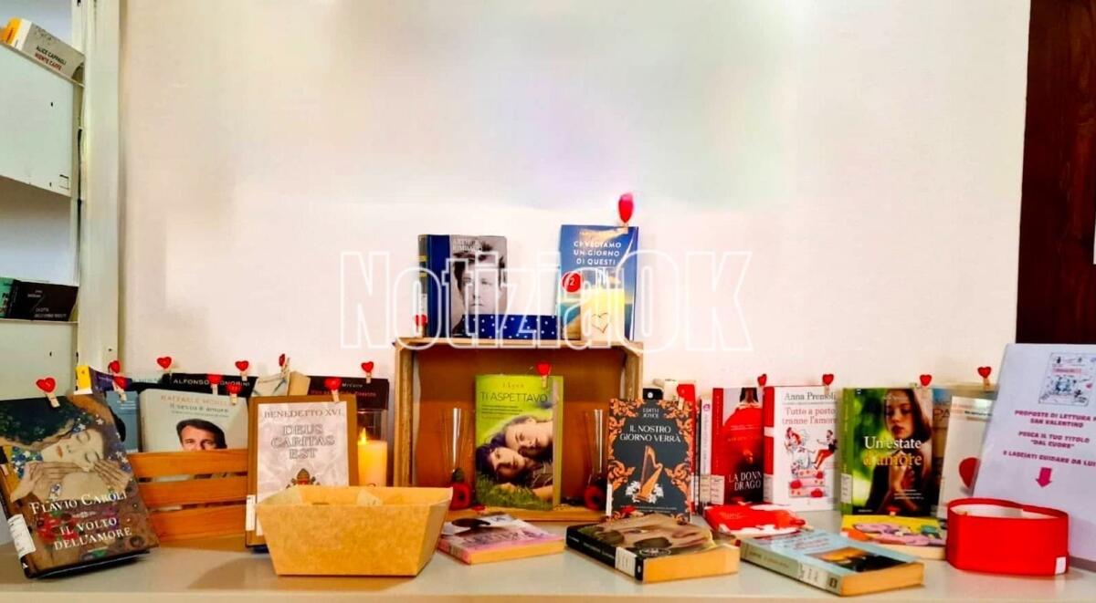 Crotone - Nella Biblioteca Comunale i "Libri del Cuore" per San Valentino - 