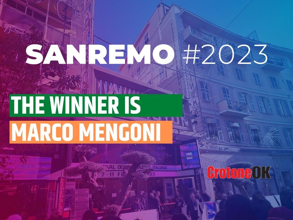 Sanremo2023 - Marco Mengoni vince il Festival con la sua Due vite - 