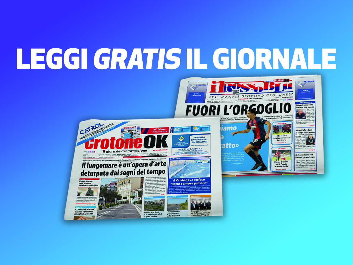 CLICCA QUI E LEGGI SUBITO CROTONEOK - 