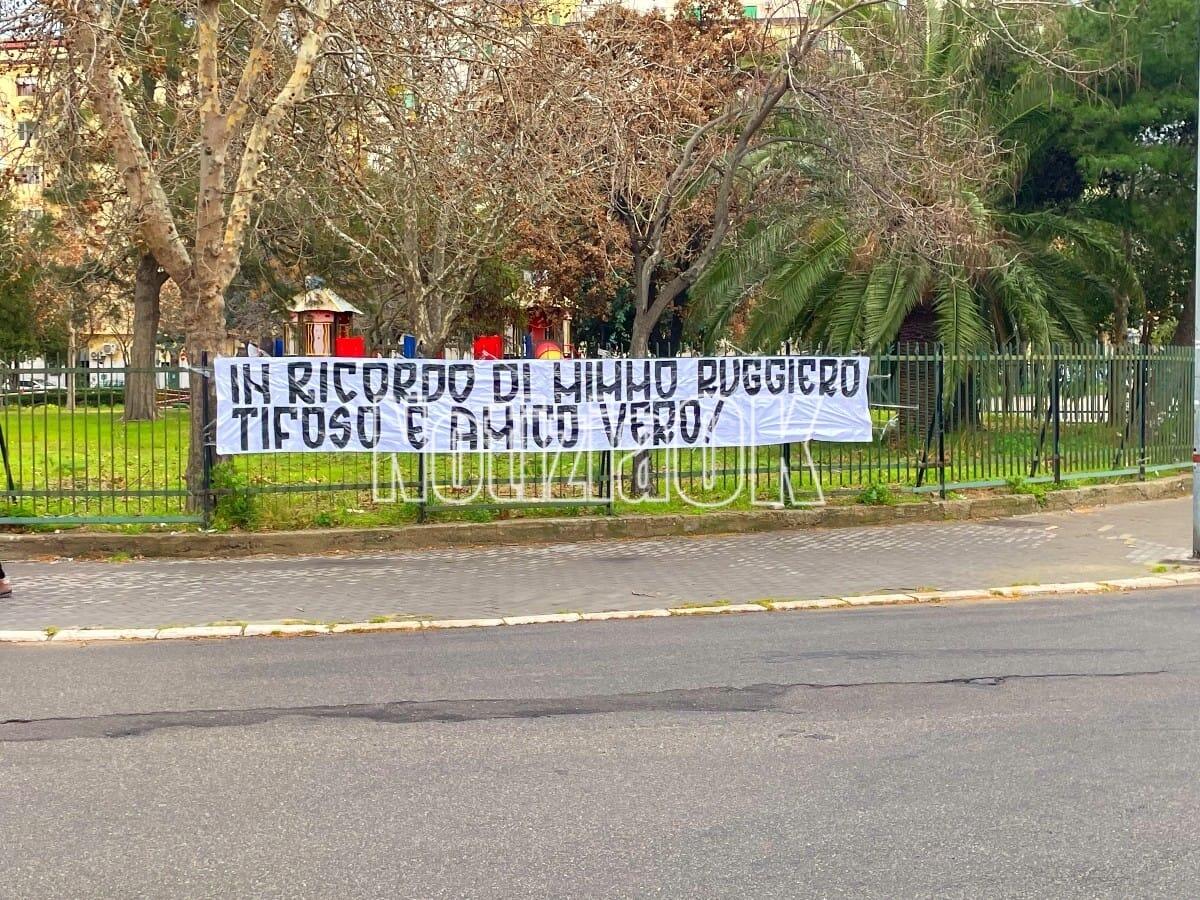 Crotone - La Curva Sud ricorda Mimmo Ruggiero, "Tifoso e amico vero" - 