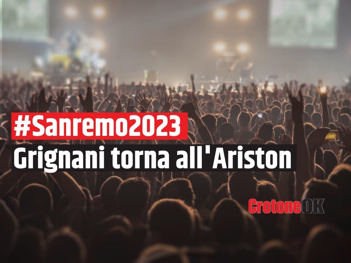 #Sanremo2023: Gianluca Grignani torna all'Ariston con il brano "Quando ti manca il fiato" - 