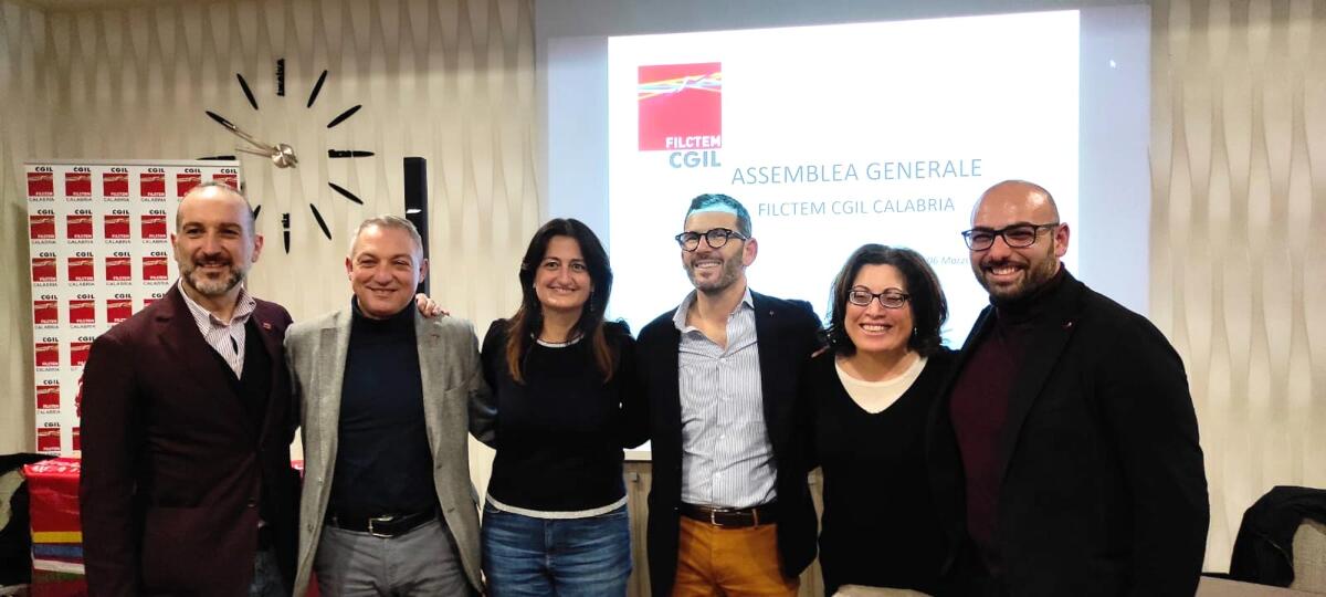 Filctem Cgil Calabria, eletta la nuova segretaria - 