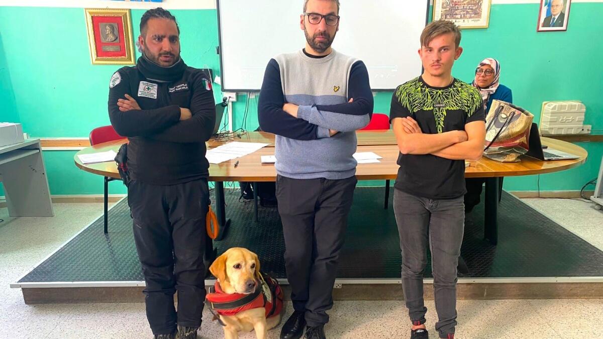 Naufragio di migranti, arriva anche l'Unità Cinofila di Salvataggio Anpas Croce Verde - 
