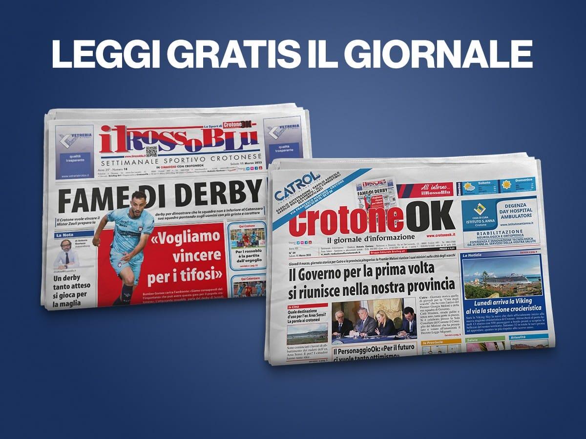 CLICCA QUI E LEGGI SUBITO CROTONEOK - 