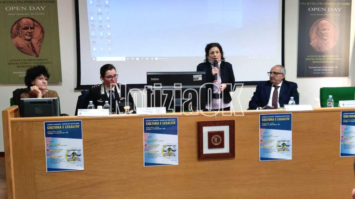Crotone, legalità e cultura: al Donegani si sensibilizzano le nuove generazioni - 