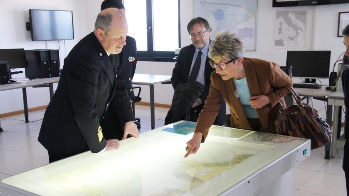 Crotone - Il nuovo Prefetto in visita alla Capitaneria di Porto - 