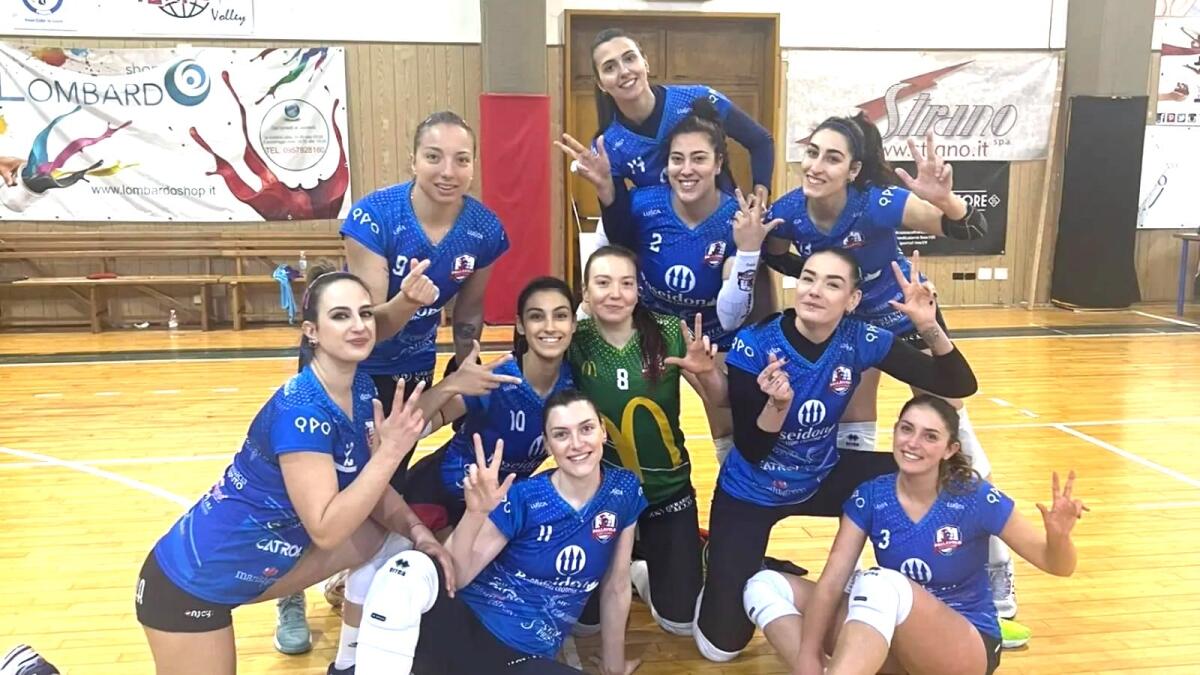 Pallavolo, troppo forte questa Poseidon Crotone - 