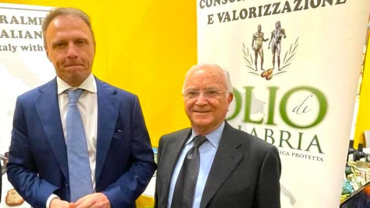 Consorzio Olio di Calabria, successo a Trieste con il ministro Lollobrigida e l’assessore Gallo - 
