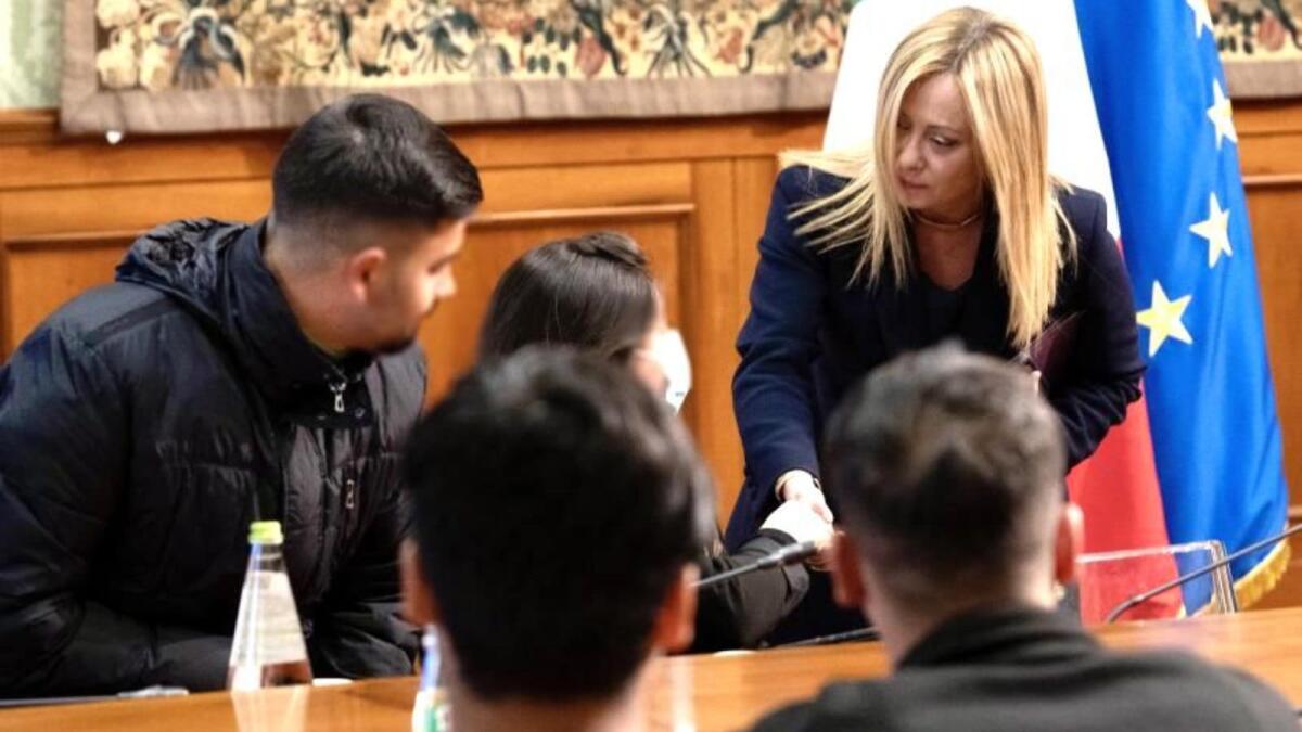 I familiari delle vittime del naufragio di Steccato hanno incontrato la Premier Meloni - 