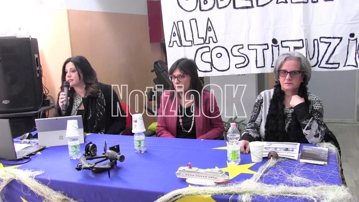 Crotone, gli studenti del Ciliberto "Disobbedienti alla ndrangheta" - 