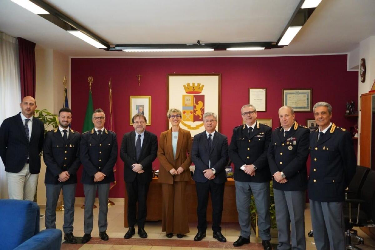 Crotone, visita del nuovo Prefetto alla Questura - 