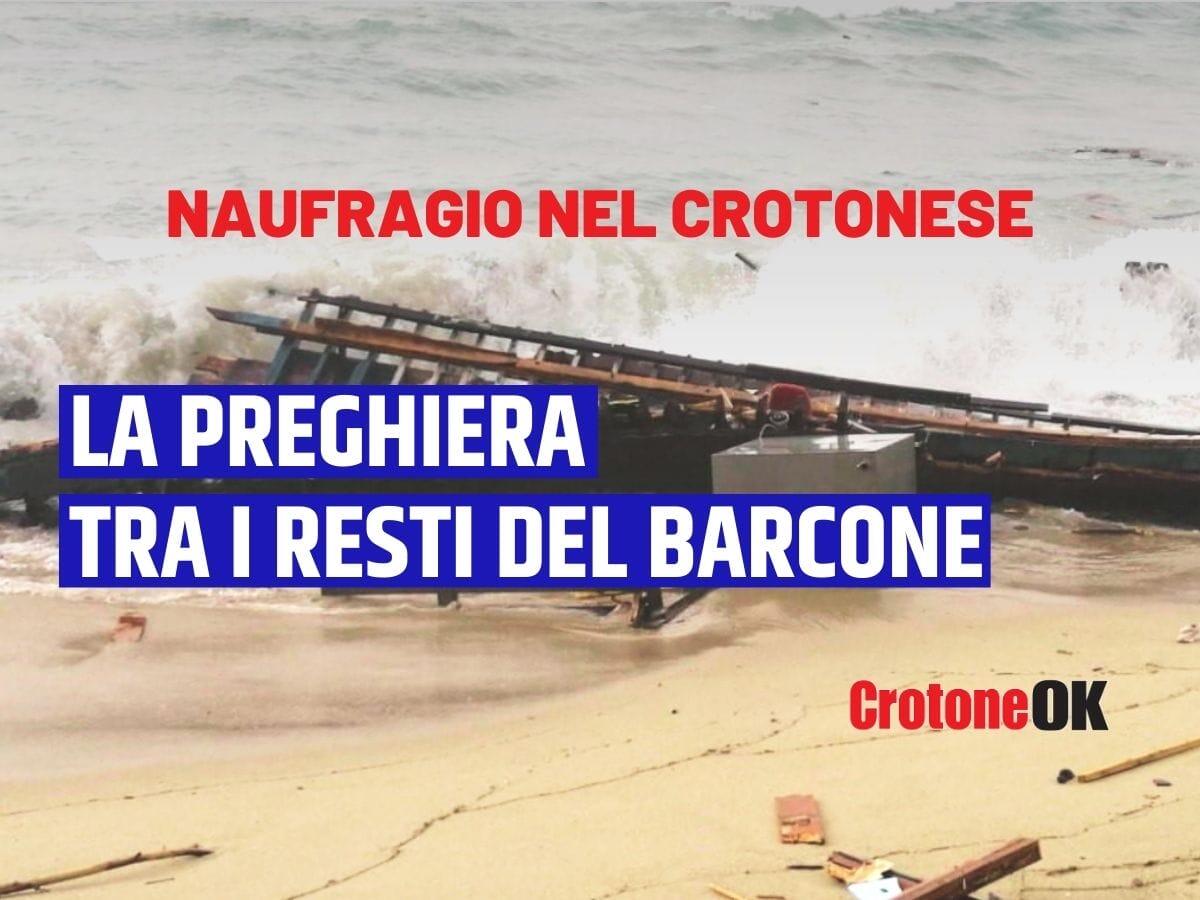 Naufragio di migranti - Via Crucis a Steccato di Cutro - 