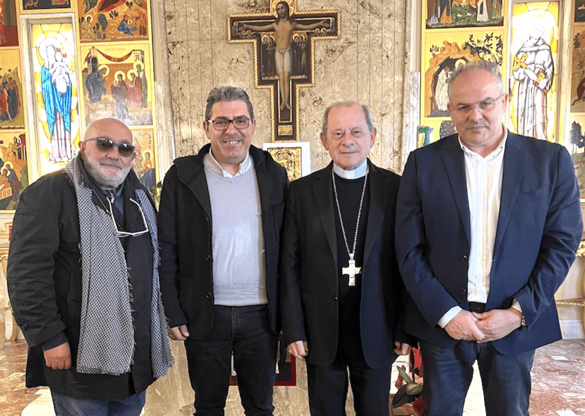 Michele Affidato realizza le nuove corone per la Madonna di Polsi - 