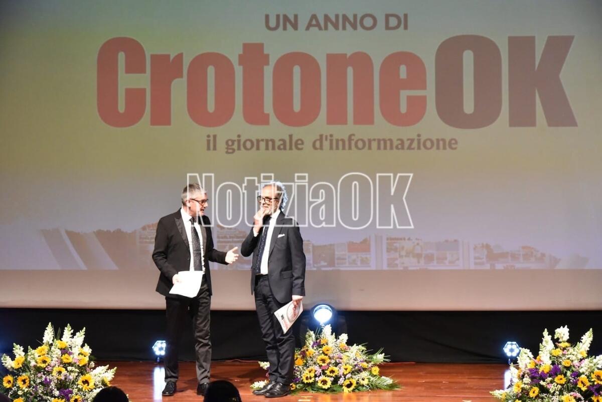 Un anno di CrotoneOK - Stasera su EsperiaTV riviviamo le emozioni del Premio alla Positività - Foto Maurizio Talotta
