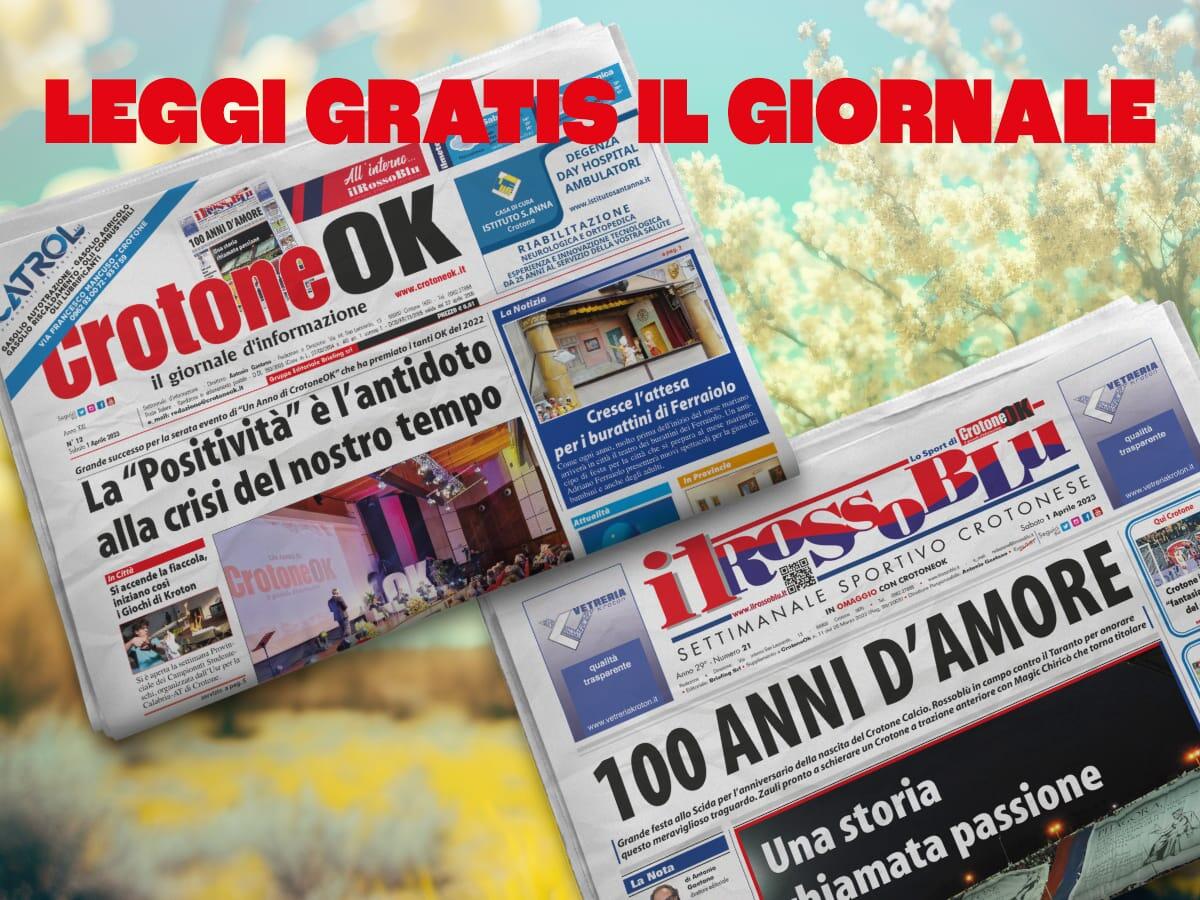 CLICCA QUI E LEGGI SUBITO CROTONEOK - 