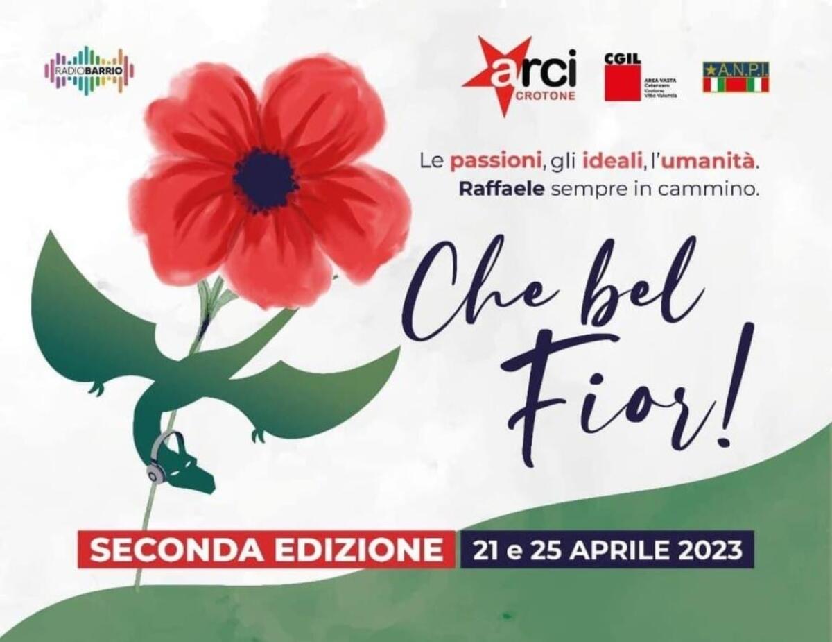 Crotone, secondo premio Che Bel Fior dedicato a Raffaele Drago - 