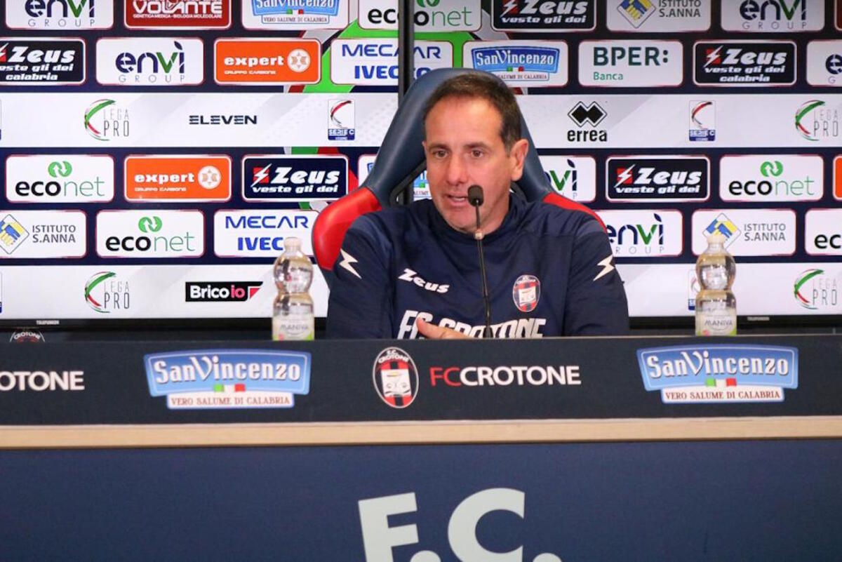 #CrotoneCerignola | Mister Zauli: «Abbiamo bisogno di partite vere per continuare a migliorarci» - 