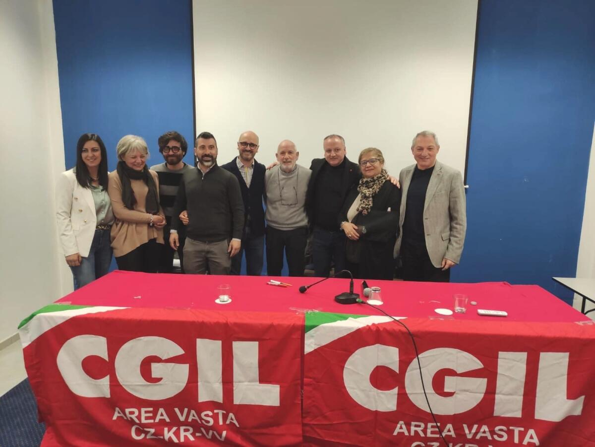 Eletti i componenti della segreteria confederale della Cgil Area Vasta Catanzaro-Crotone-Vibo Valentia - 