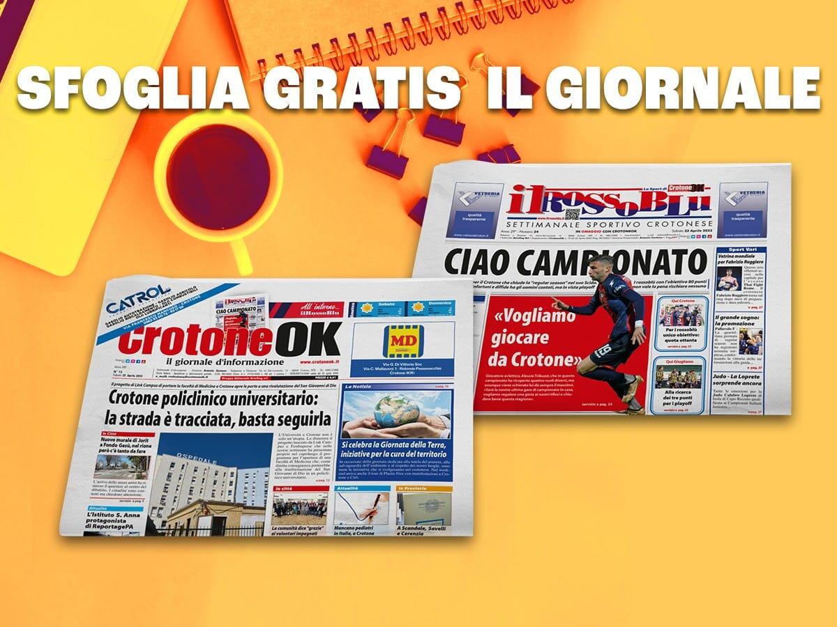 CLICCA QUI E LEGGI SUBITO CROTONEOK - 