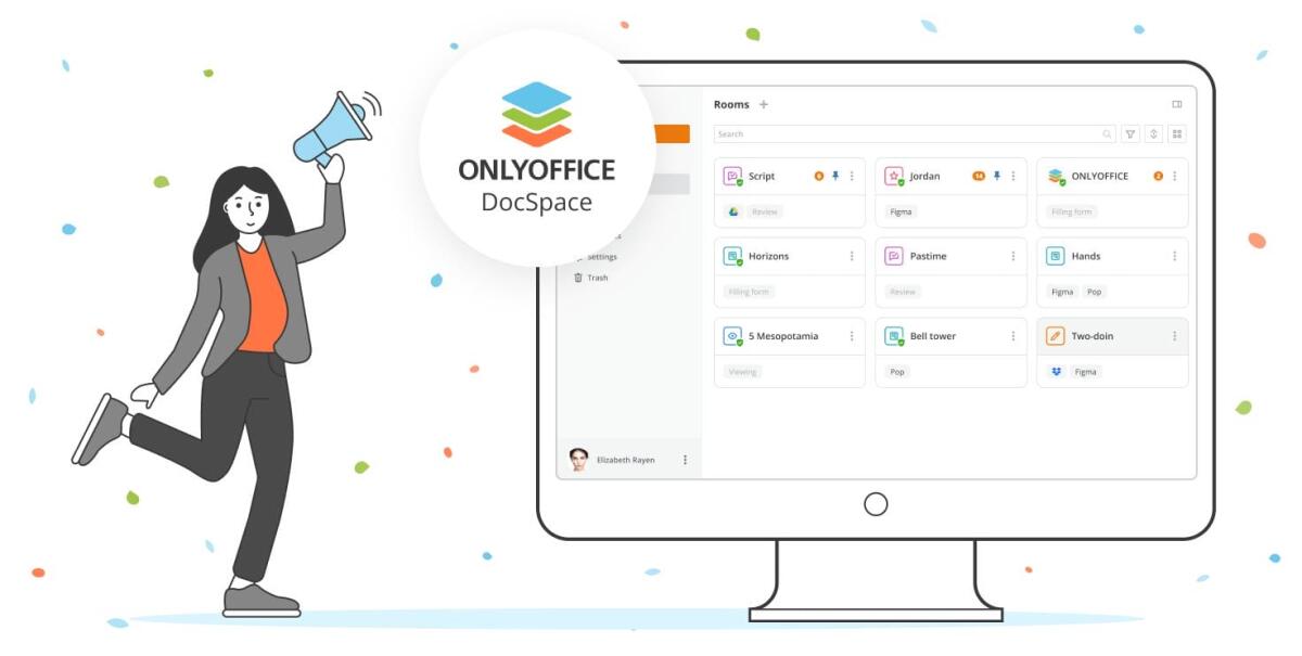 ONLYOFFICE DocSpace: un nuovo modo di lavorare con i documenti arriva sul mercato - 