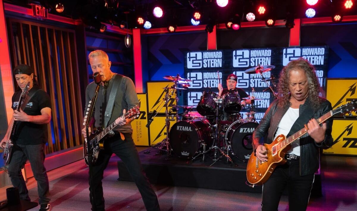 Metallica a Radiofreccia: "Il Tour non è finito, presto torneremo in Italia" - 