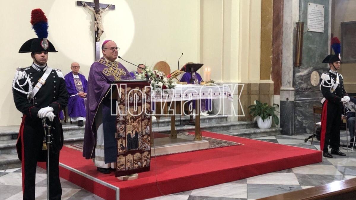 Crotone, celebrato con l'Arcivescovo il Precetto Pasquale interforze - Immagine d'archivio