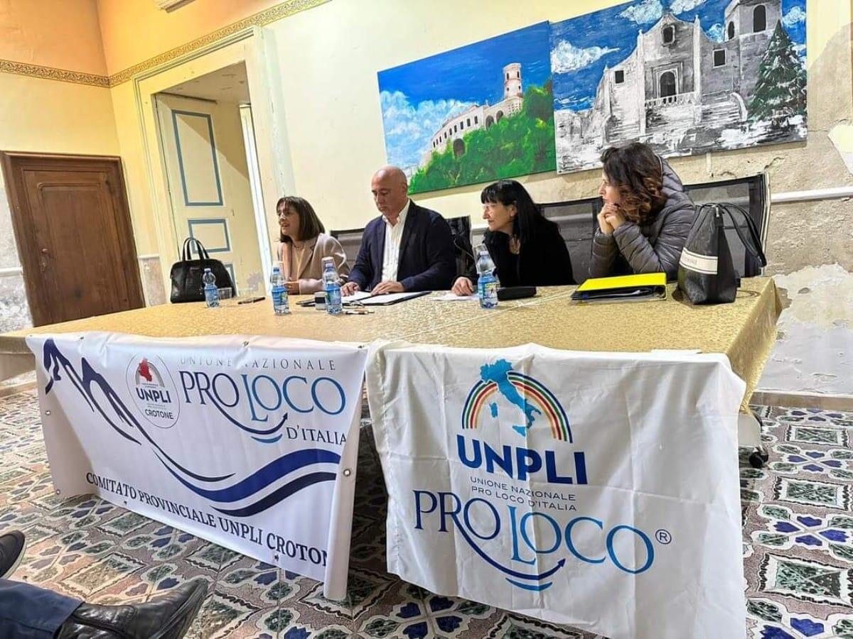 Caccuri, assemblea Unpli Crotone: protocollo d'intesa con l'associazione Arte in Gioco - 