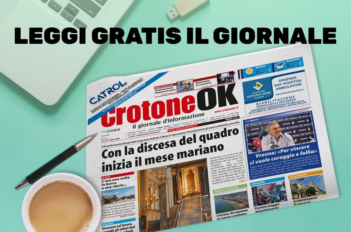CLICCA QUI E LEGGI SUBITO CROTONEOK - 