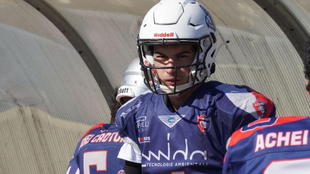 Football Americano - Gli Achei Crotone chiudono il campionato con due vittorie - Edoardo Gramegna