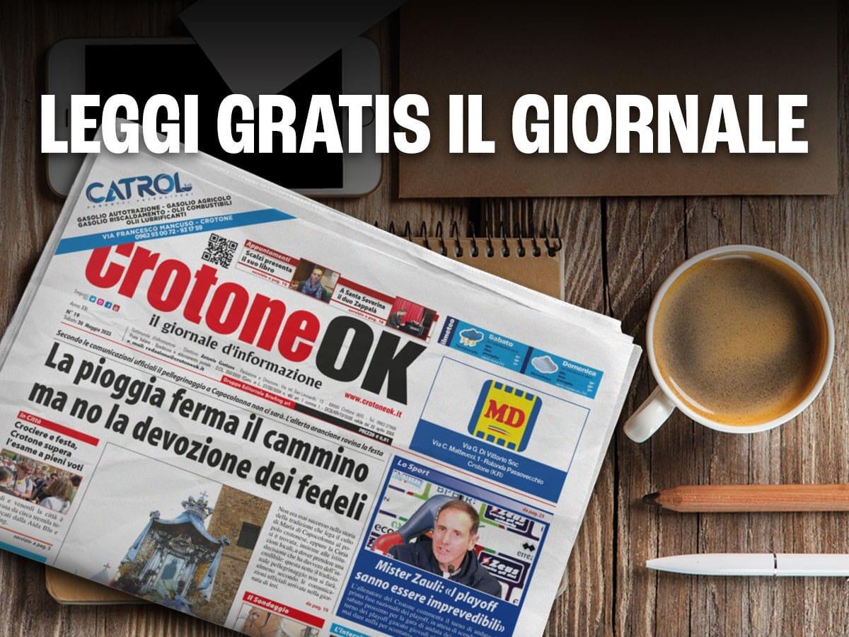 CLICCA QUI E LEGGI SUBITO CROTONEOK - 